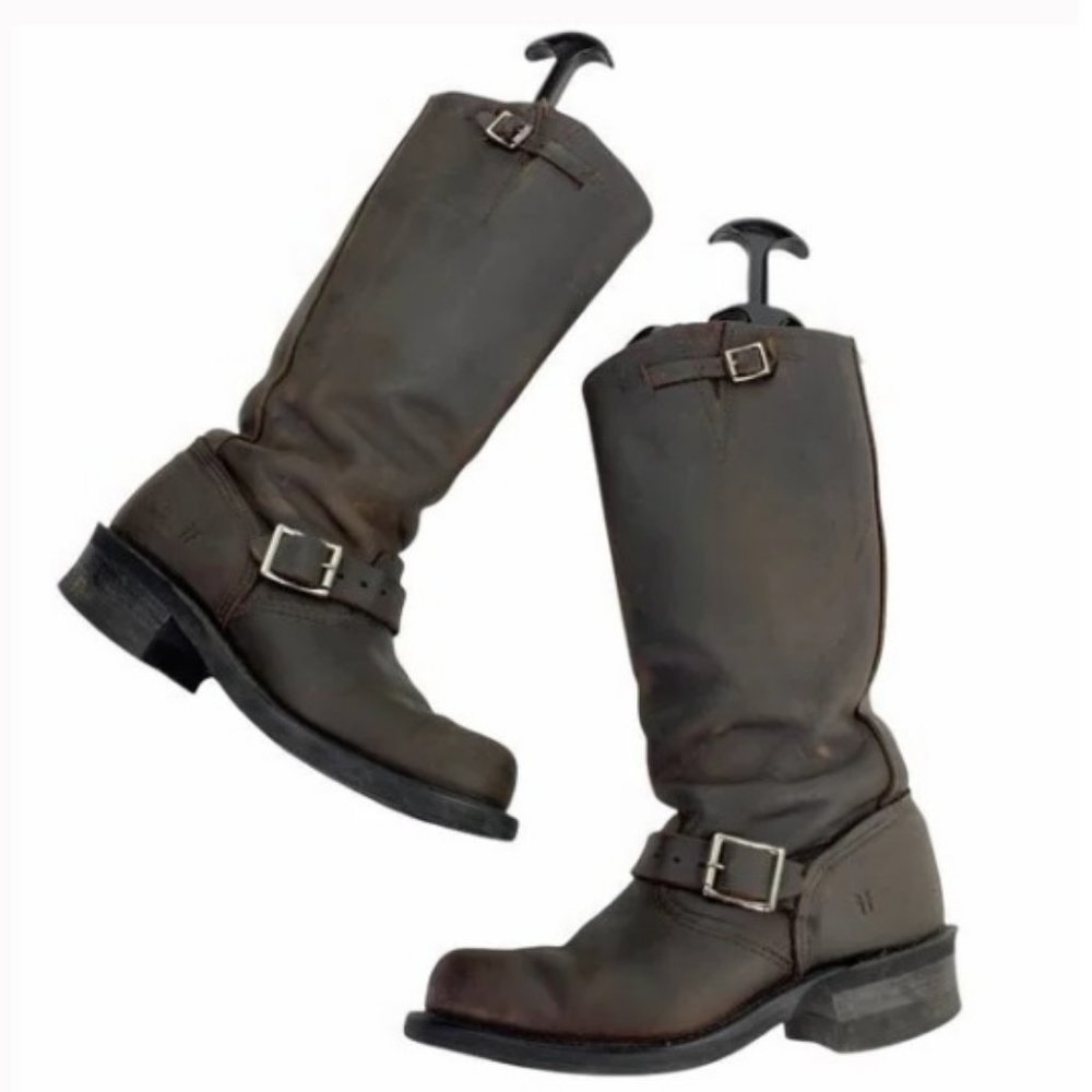 Vintage FRYE Engineer Boots 15R Indie Sleaze